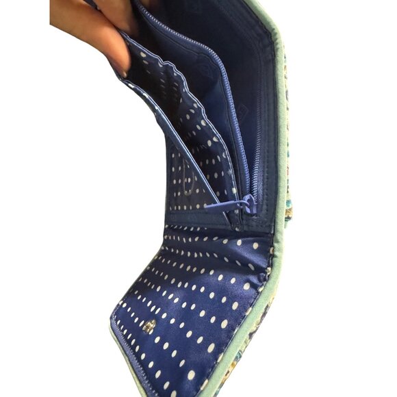 Vera Bradley Quilted Paisley Wallet - Picture 7 of 7